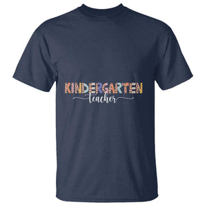Kindergarten Teacher T Shirt First Day Of School Boho Style TS11 Navy Print Your Wear