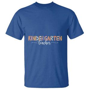 Kindergarten Teacher T Shirt First Day Of School Boho Style TS11 Royal Blue Print Your Wear