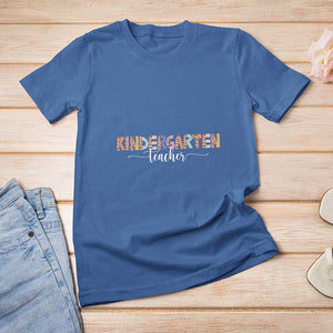 Kindergarten Teacher T Shirt For Women First Day Of School Boho Style TS11 Royal Blue Print Your Wear