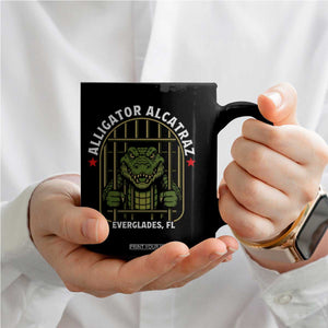 Funny Aligator Alcatraz Everglades Coffee Mug Alligator Prison Alligatraz Meme TS11 Print Your Wear