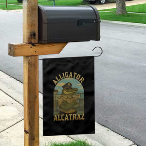 Funny Aligator Alcatraz Everglades Garden Flag Police Alligator Alligatraz Meme TS11 Print Your Wear