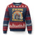 Funny It Burns When I Pee Ugly Christmas Sweater Sarcastic Burning Racoon Meme - Print Your Wear