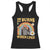 Funny It Burns When I Pee Racerback Tank Top Sarcastic Burning Racoon Meme TS11 Black Print Your Wear