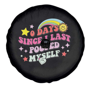 Funny 0 Days Since I Last Pooped Myself Spare Tire Cover Joke Meme Gag TS11 Print Your Wear