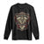 American Indian Skull Motorcycle Vintage Motorbike Engine Long Sleeve Shirt TS11 Black Print Your Wear