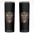 American Indian Skull Motorcycle Vintage Motorbike Engine Skinny Tumbler TS11 Black Print Your Wear