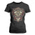 American Indian Skull Motorcycle Vintage Motorbike Engine T Shirt For Women TS11 Black Print Your Wear
