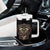 American Indian Skull Motorcycle Vintage Motorbike Engine Tumbler With Handle TS11 Print Your Wear