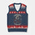 American Legendary Motorcycle Indian Chief V-Neck Knit Sweater Vest No 1 Classic And Vintage Skull - Print Your Wear