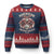 American Legendary Motorcycle Indian Biker Club Ugly Christmas Sweater Vintage Motorbike Engine Native American Skull - Print Your Wear