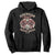 American Legendary Motorcycle Indian Biker Club Hoodie Vintage Motorbike Engine Native American Skull TS11 Black Print Your Wear