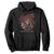 American Legendary Motorcycle Indian Biker Club Hoodie Vintage Native American Skull TS11 Black Print Your Wear