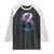 Native American Rider Raglan Shirt Vintage Indian American Motorcycle Wolf TS11 Black White Print Your Wear