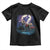 Native American Rider Toddler T Shirt Vintage Indian American Motorcycle Wolf TS11 Black Print Your Wear