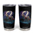 Native American Rider Tumbler Cup Vintage Indian American Motorcycle Wolf TS11 Black Print Your Wear