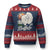 The Great White Buffalo Ugly Christmas Sweater Native American Sacred Spirit Animal - Print Your Wear