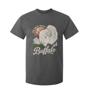 The Great White Buffalo T Shirt For Kid Native American Sacred Spirit Animal TS11 Dark Heather Print Your Wear