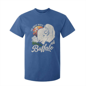 The Great White Buffalo T Shirt For Kid Native American Sacred Spirit Animal TS11 Royal Blue Print Your Wear