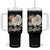 The Great White Buffalo Tumbler With Handle Native American Sacred Spirit Animal TS11 One Size: 40 oz Black Print Your Wear