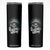 Native American Respect The Chief Skinny Tumbler Indian Tribal Skull Headdress TS11 Black Print Your Wear