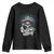 Native American Respect The Chief Youth Sweatshirt Indian Tribal Skull Headdress TS11 Black Print Your Wear