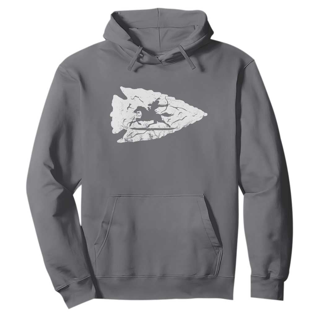 Arrowhead Hunter Indian Chief Relic Hunting Native American Hoodie TS11 Charcoal Print Your Wear