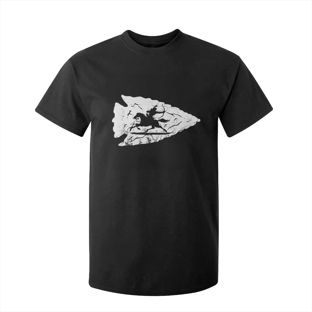 Arrowhead Hunter Indian Chief Relic Hunting Native American T Shirt For Kid TS11 Black Print Your Wear