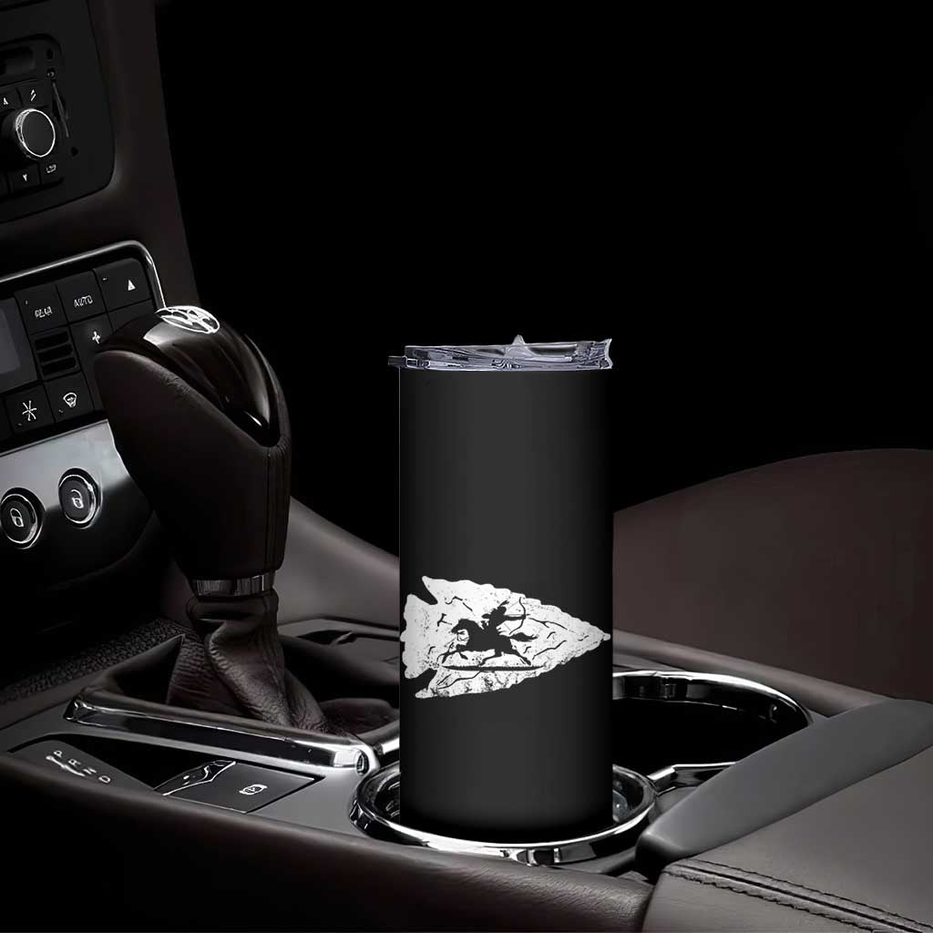 Arrowhead Hunter Indian Chief Relic Hunting Native American Skinny Tumbler TS11 Print Your Wear