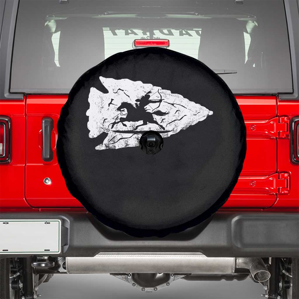 Arrowhead Hunter Indian Chief Relic Hunting Native American Spare Tire Cover TS11 Black Print Your Wear