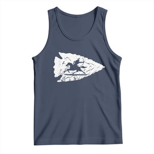 Arrowhead Hunter Indian Chief Relic Hunting Native American Tank Top TS11 Navy Print Your Wear