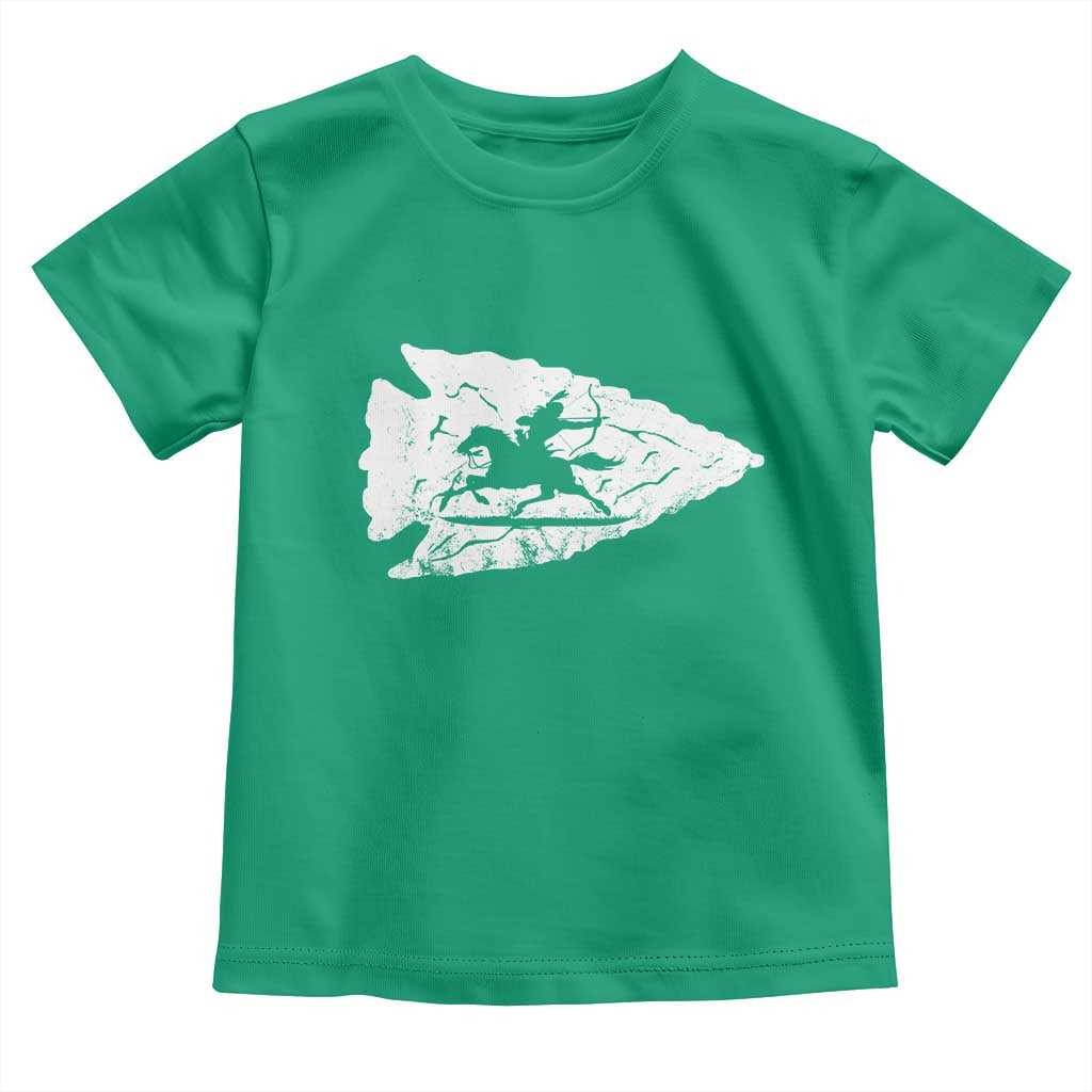 Arrowhead Hunter Indian Chief Relic Hunting Native American Toddler T Shirt TS11 Irish Green Print Your Wear