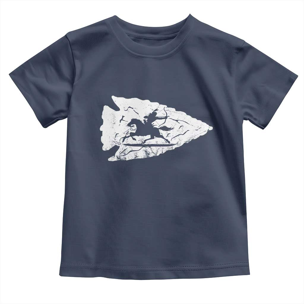 Arrowhead Hunter Indian Chief Relic Hunting Native American Toddler T Shirt TS11 Navy Print Your Wear