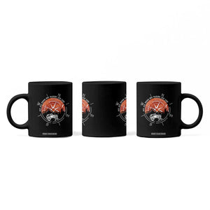 Not All Those Who Wander Are Lost Coffee Mug Compass Off Road Car TS11 Print Your Wear