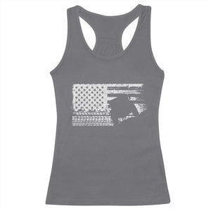 Off Road QUAD ATV Car Adventure Vintage American Flag Racerback Tank Top TS11 Charcoal Print Your Wear