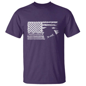 Off Road Quad ATV Car Adventure Vintage American Flag T Shirt TS11 Purple Print Your Wear
