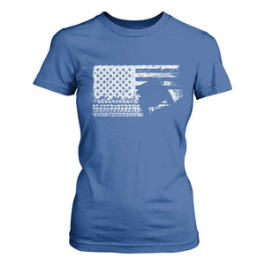 Off Road Quad ATV Car Adventure Vintage American Flag T Shirt For Women TS11 Royal Blue Print Your Wear