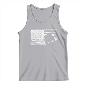 Off Road QUAD ATV Car Adventure Vintage American Flag Tank Top TS11 Athletic Heather Print Your Wear