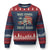 Funny Trump Make School Great Again Ugly Christmas Sweater Back To School American Flag - Print Your Wear