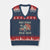 Funny Trump Make School Great Again V-Neck Knit Sweater Vest Back To School American Flag - Print Your Wear