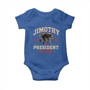 Jimothy For President 2028 Baby Onesie Funny Jimothy The Raccoon Seattle Trash Panda Meme