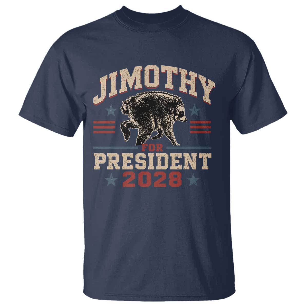 Jimothy For President 2028 T Shirt Funny Jimothy The Raccoon Seattle Trash Panda Meme