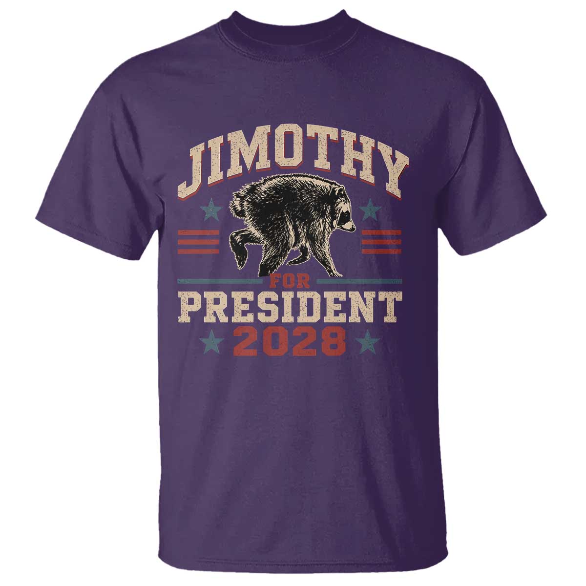 Jimothy For President 2028 T Shirt Funny Jimothy The Raccoon Seattle Trash Panda Meme