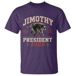 Jimothy For President 2028 T Shirt Funny Jimothy The Raccoon Seattle Trash Panda Meme