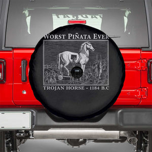 Worst Pinata Ever Trojan Horse Spare Tire Cover Funny Greek Mythology History