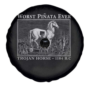 Worst Pinata Ever Trojan Horse Spare Tire Cover Funny Greek Mythology History