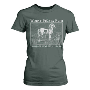 Worst Pinata Ever Trojan Horse T Shirt For Women Funny Greek Mythology History