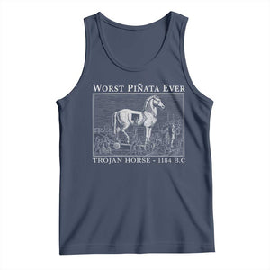 Worst Pinata Ever Trojan Horse Tank Top Funny Greek Mythology History