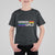 Harris Walz T Shirt For Kid LGBT Rainbow Flag Retro Faded Stripes TS11 Black Print Your Wear