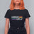 Harris Walz T Shirt For Women LGBT Rainbow Flag Retro Faded Stripes TS11 Black Print Your Wear