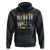 Harris Walz 2024 Hoodie Peace Love Equality Hope Diversity Vintage LGBT Rainbow Flag TS11 Black Print Your Wear
